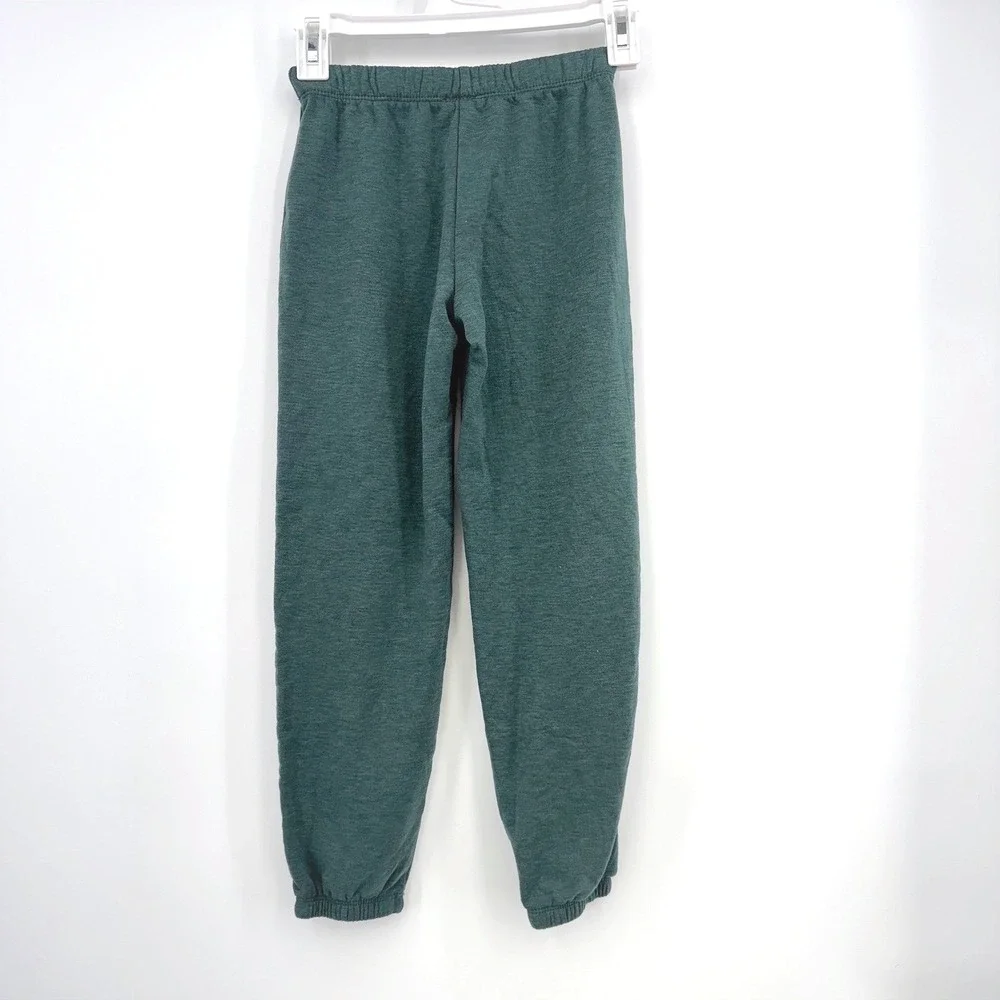 Firehouse Girl's NWT Hunter Green Fleece Push Up Pant M‎ Jogger Cozy Soft Lounge